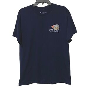 Girlie Girl Originals Biscuits and Gravy T-Shirt Womens L‎ Blue Funny Romantic